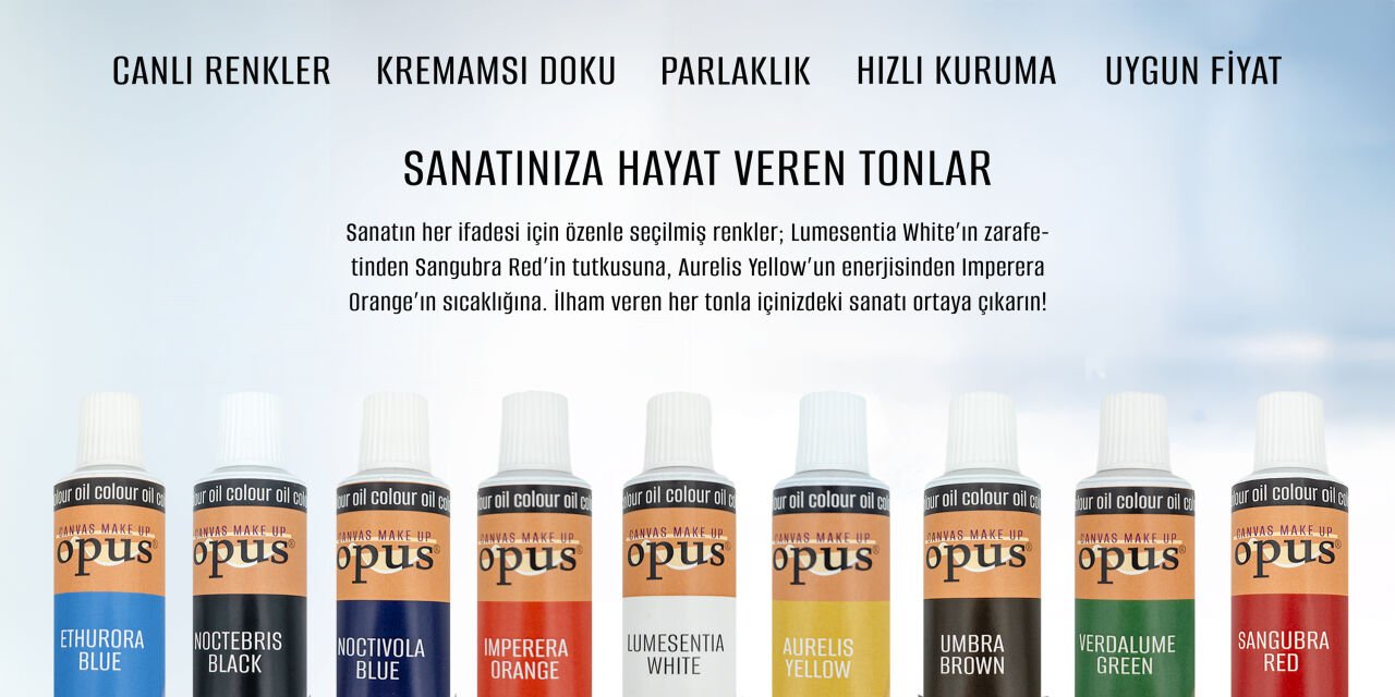 Opus Boya Sanat Tutkunlarının Yanında Bir Marka