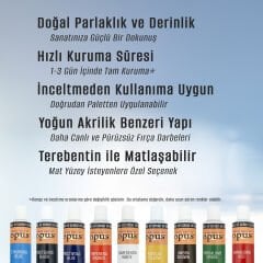 Opus Yağlı Boya 70ml Kan Kırmızı Sangubra Red Pigmentora Oil Colour